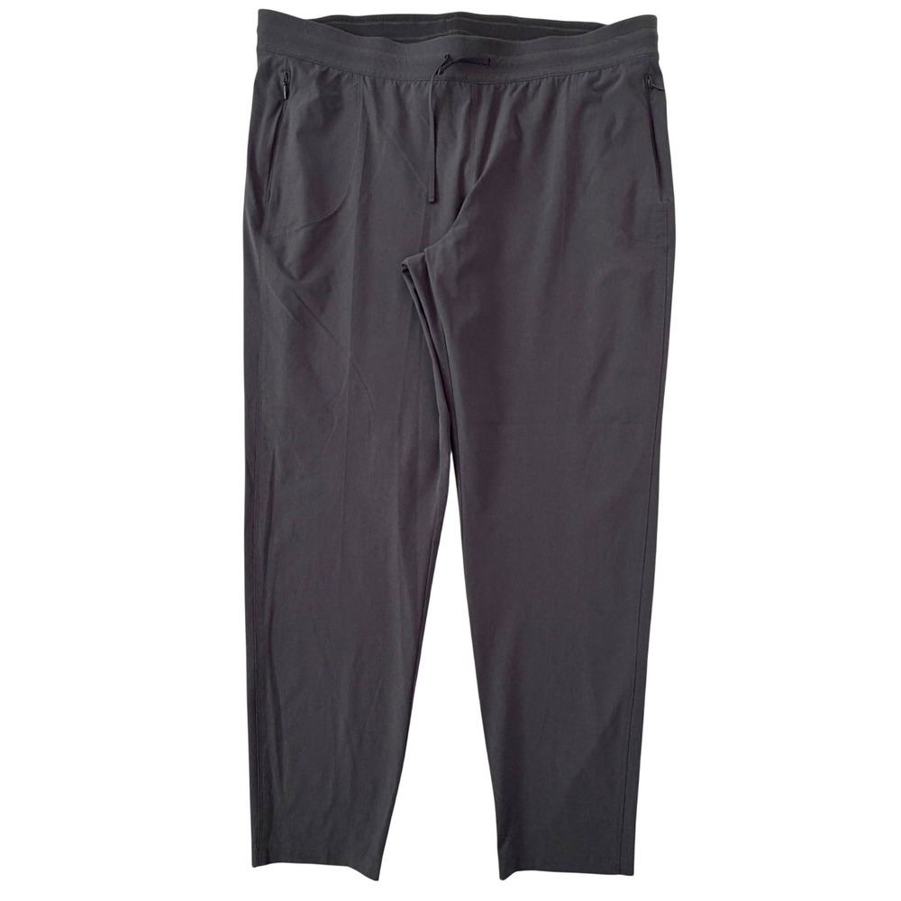 Kuhl Freeflex Metro Pants Charcoal Gray XL Long Drawstring Active Hiking Womens
